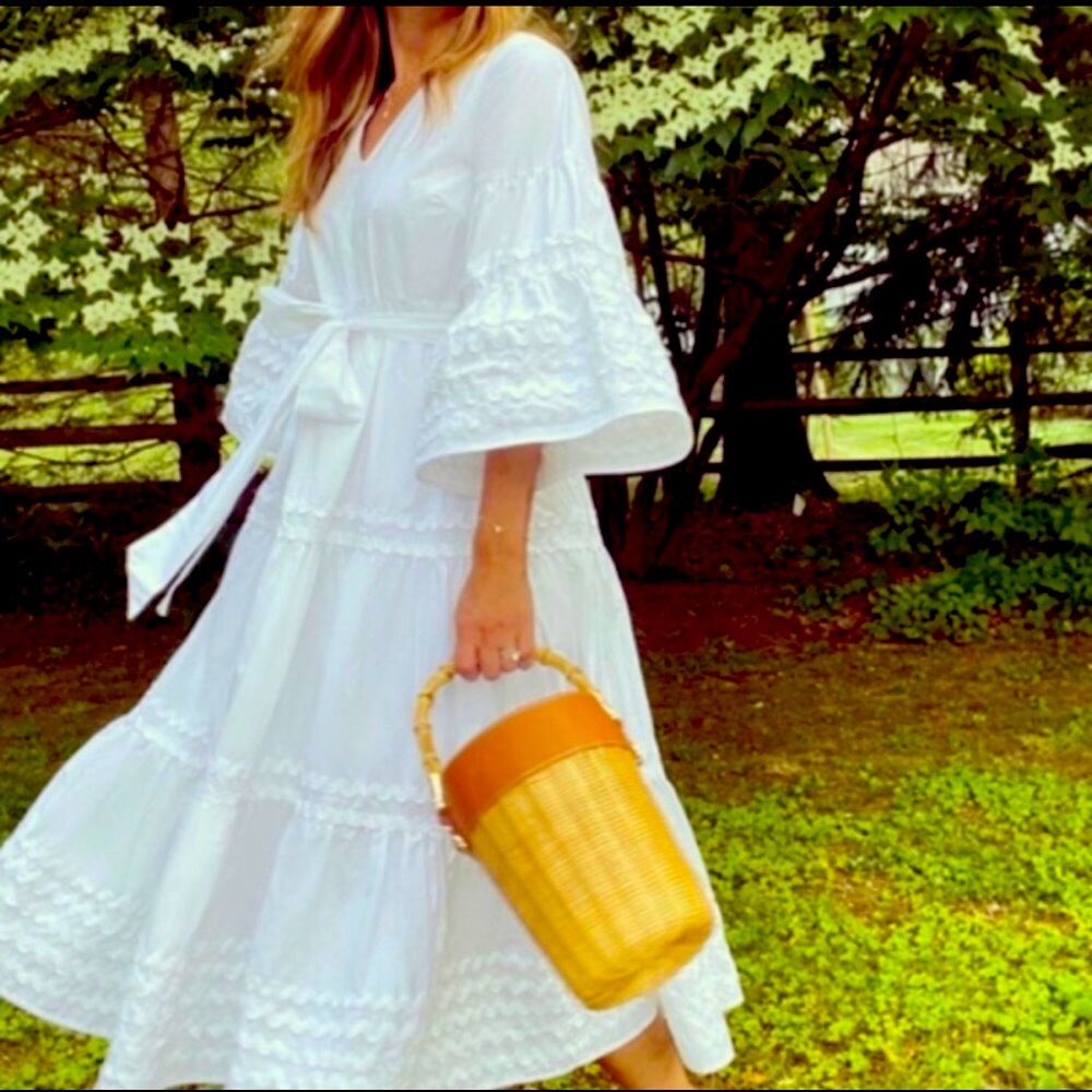 Lisa Marie Fernandez for target white dress